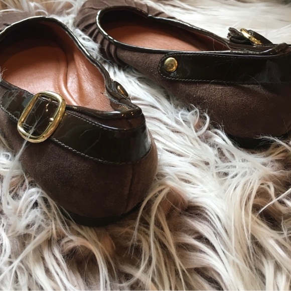 Steve Madden Brown Suede Ballet Flats - Picture 6 of 6